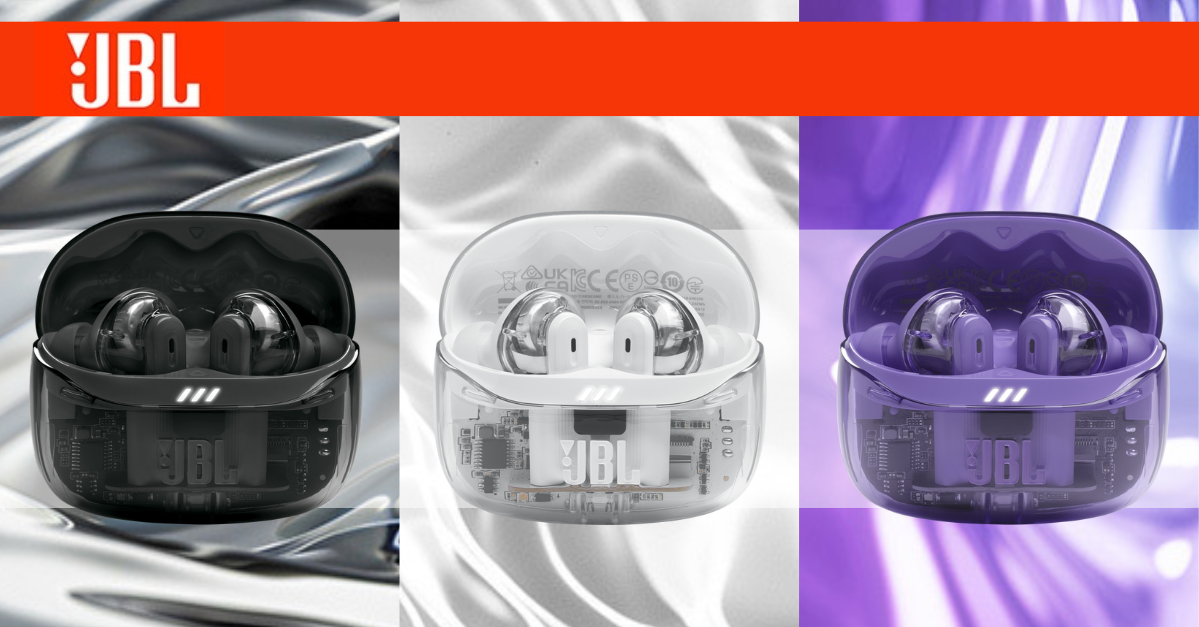 JBL Tune Beam 2 Ghost